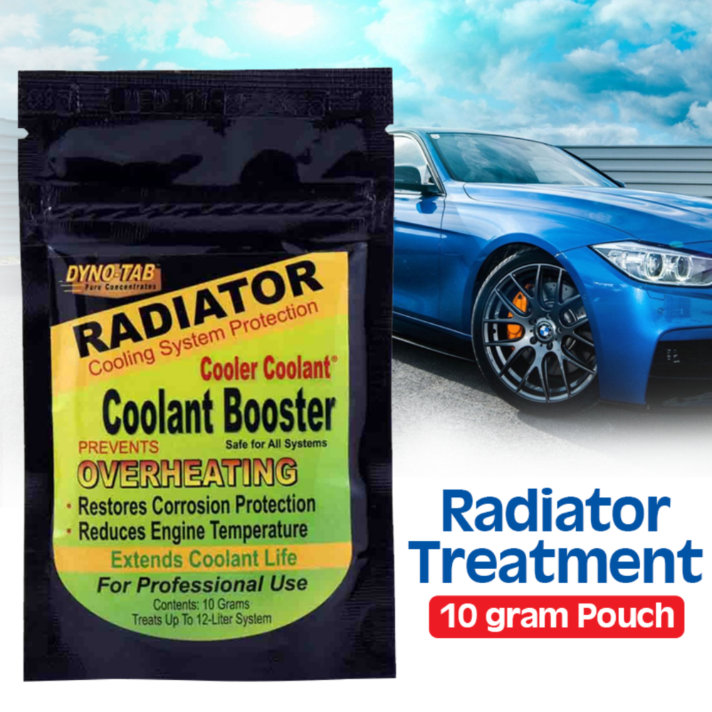 Dyno-tab® Radiator Cleaner Coolant Booster Pouch 55401 | 10-gram pouch, one pouch creates 12 liters