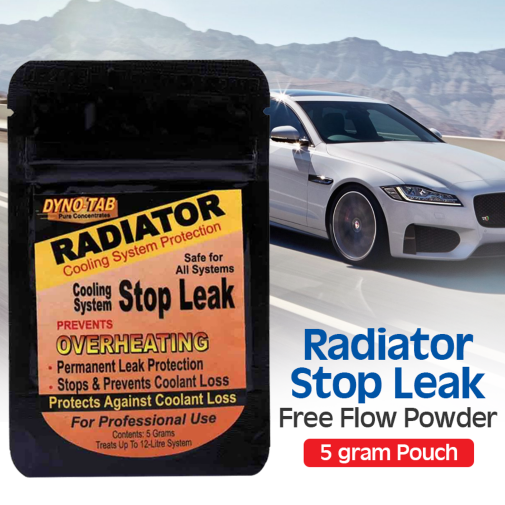 Dyno-tab® Radiator STOP LEAK Pouch 55445| 30-gram pouch, one pouch creates 8 liters