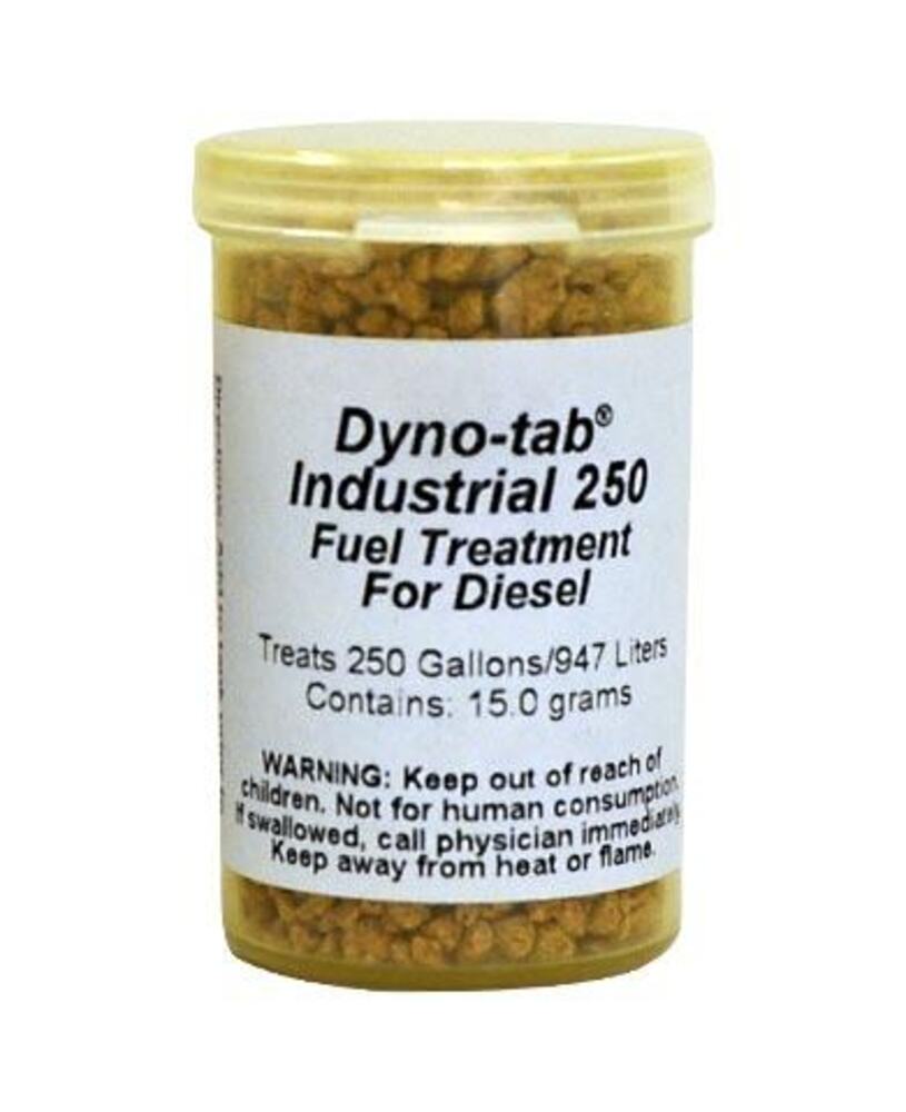 Dyno-tab® Diesel Treatment 15-gram Vial - Fleet & Industrial For gasoline & diesel
 Treats 947 Liters - 45815